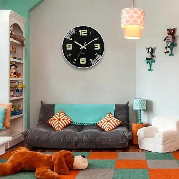 glow dark wall clock 7