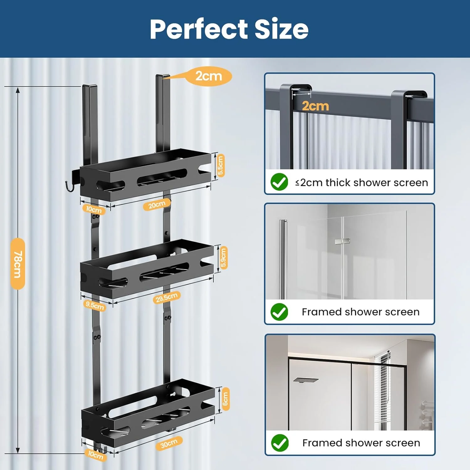 hanging shower shelf 3