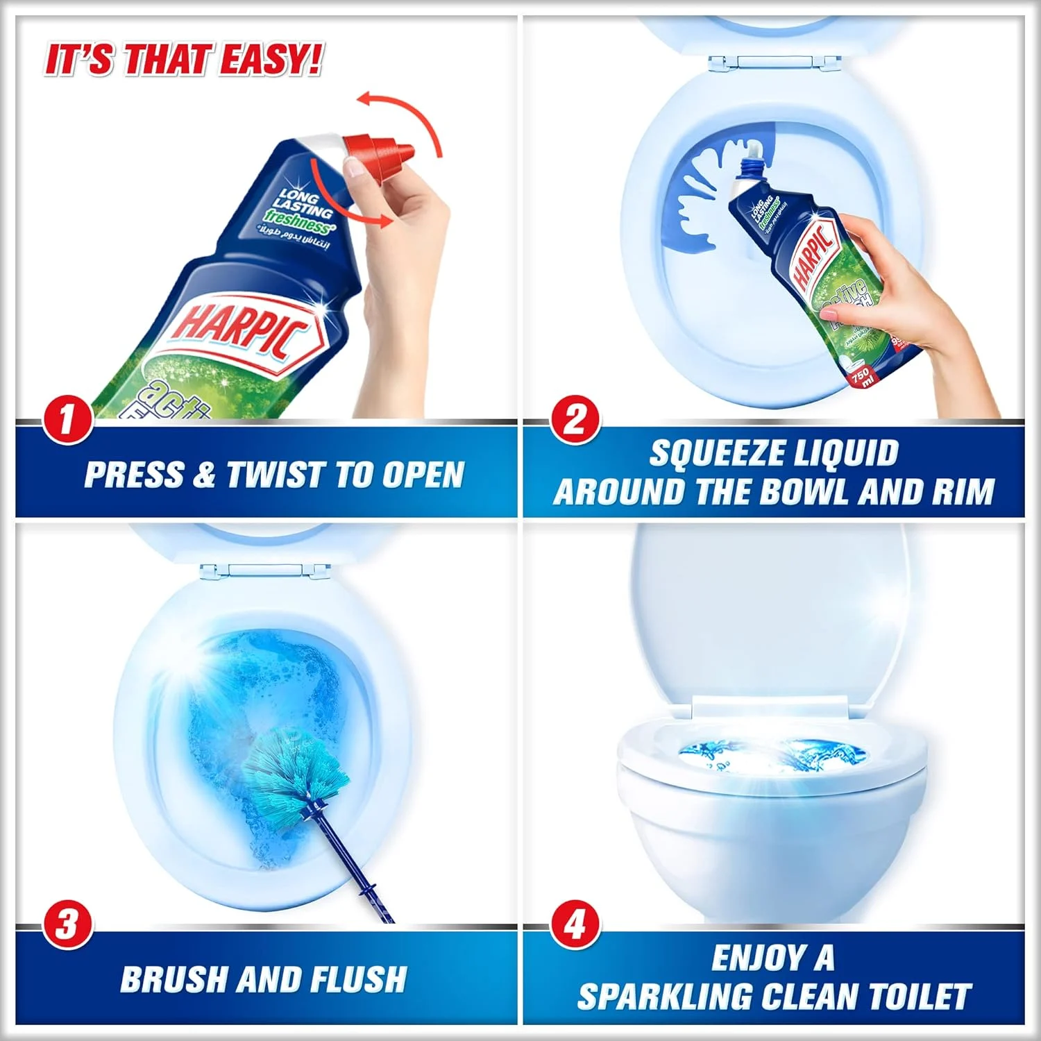 harpic active fresh 4