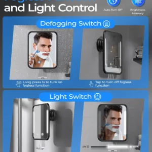 heated shower mirror fogless 4