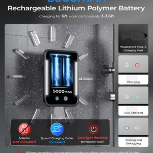 heated shower mirror fogless 5