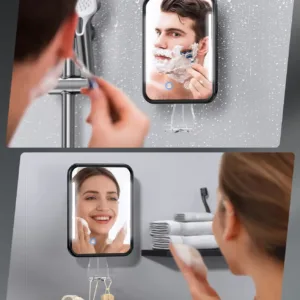 heated shower mirror fogless 7
