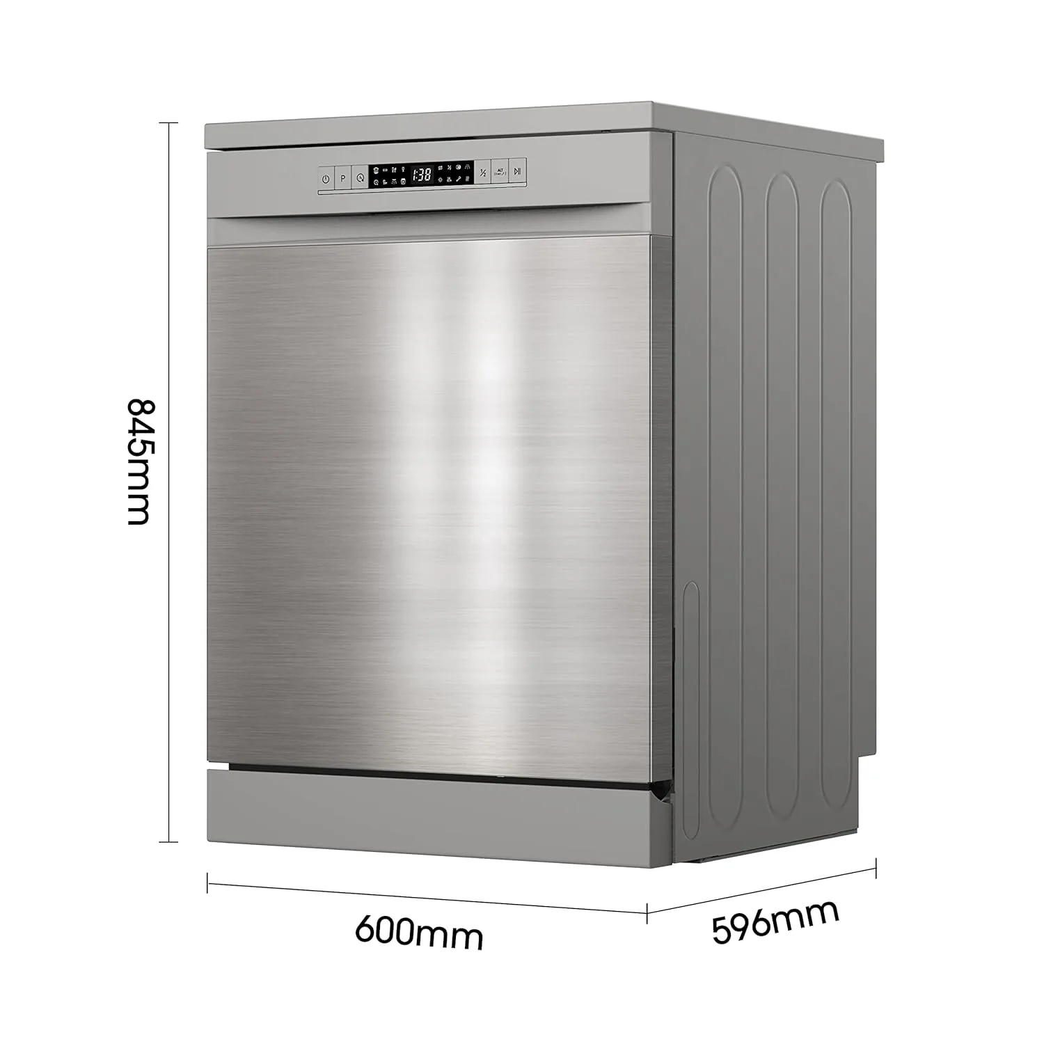hisense dishwasher stainless 3