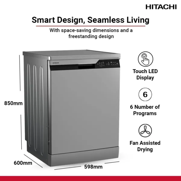 hitachi dishwasher 14 place 3