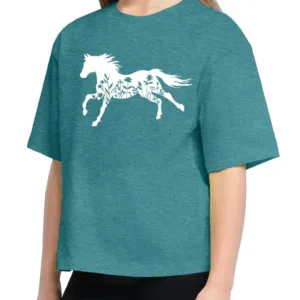 horse shirt girls 2