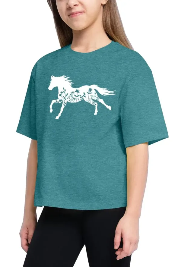 horse shirt girls 2