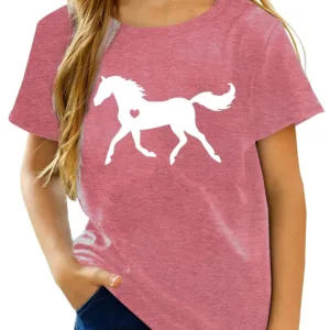 horse shirt girls 7