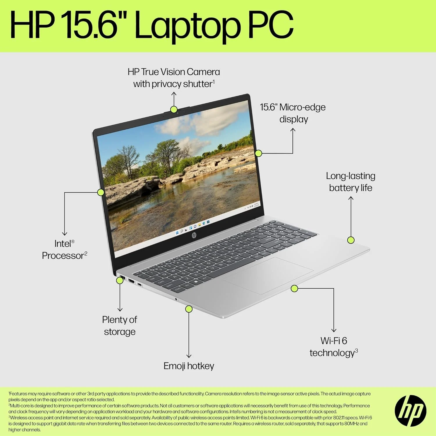 hp laptop fhd intel 6