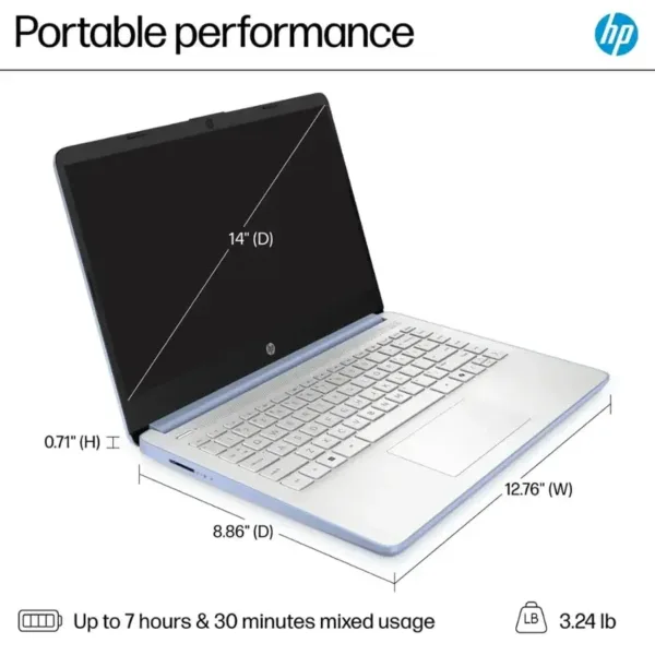 hp laptop intel n150 5