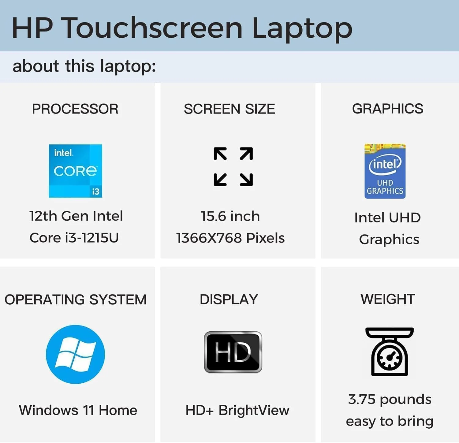 hp touch laptop 3