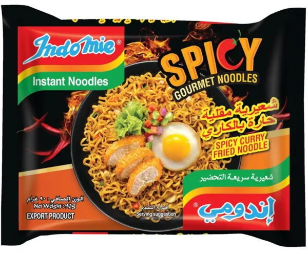 indomie spicy curry noodles 4