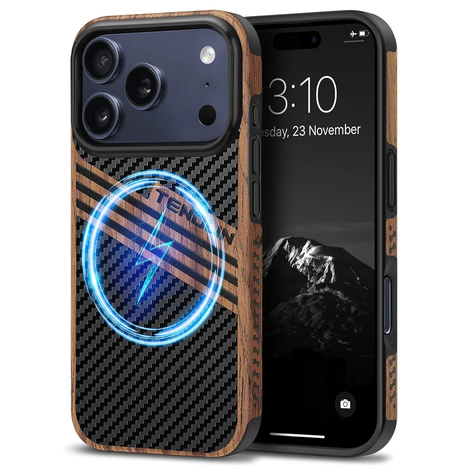 iphone case magnetic wood 1