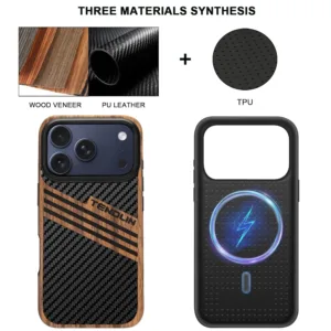 iphone case magnetic wood 2