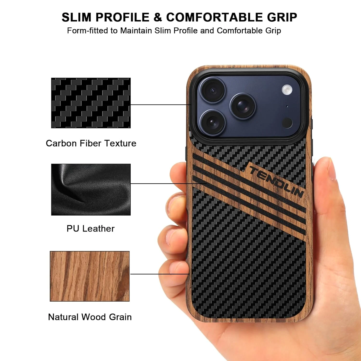 iphone case magnetic wood 3