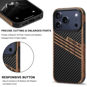 iphone case magnetic wood 5