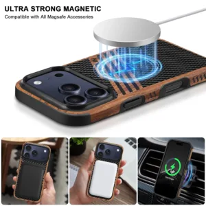iphone case magnetic wood 6
