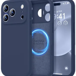 iphone case silicone navy 1
