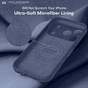 iphone case silicone navy 7