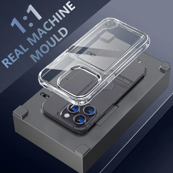 iphone clear wallet case 6