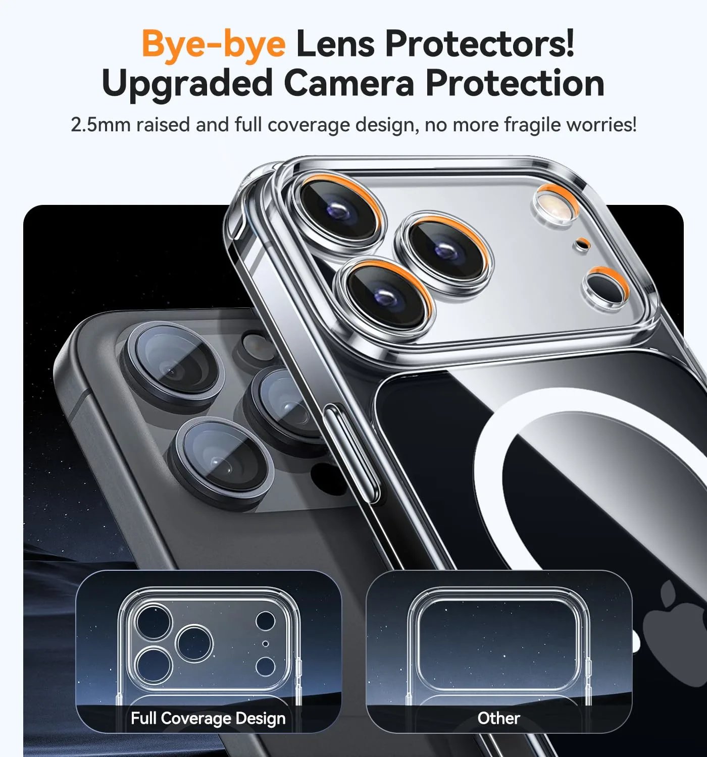 iphone magnetic magsafe clear 2