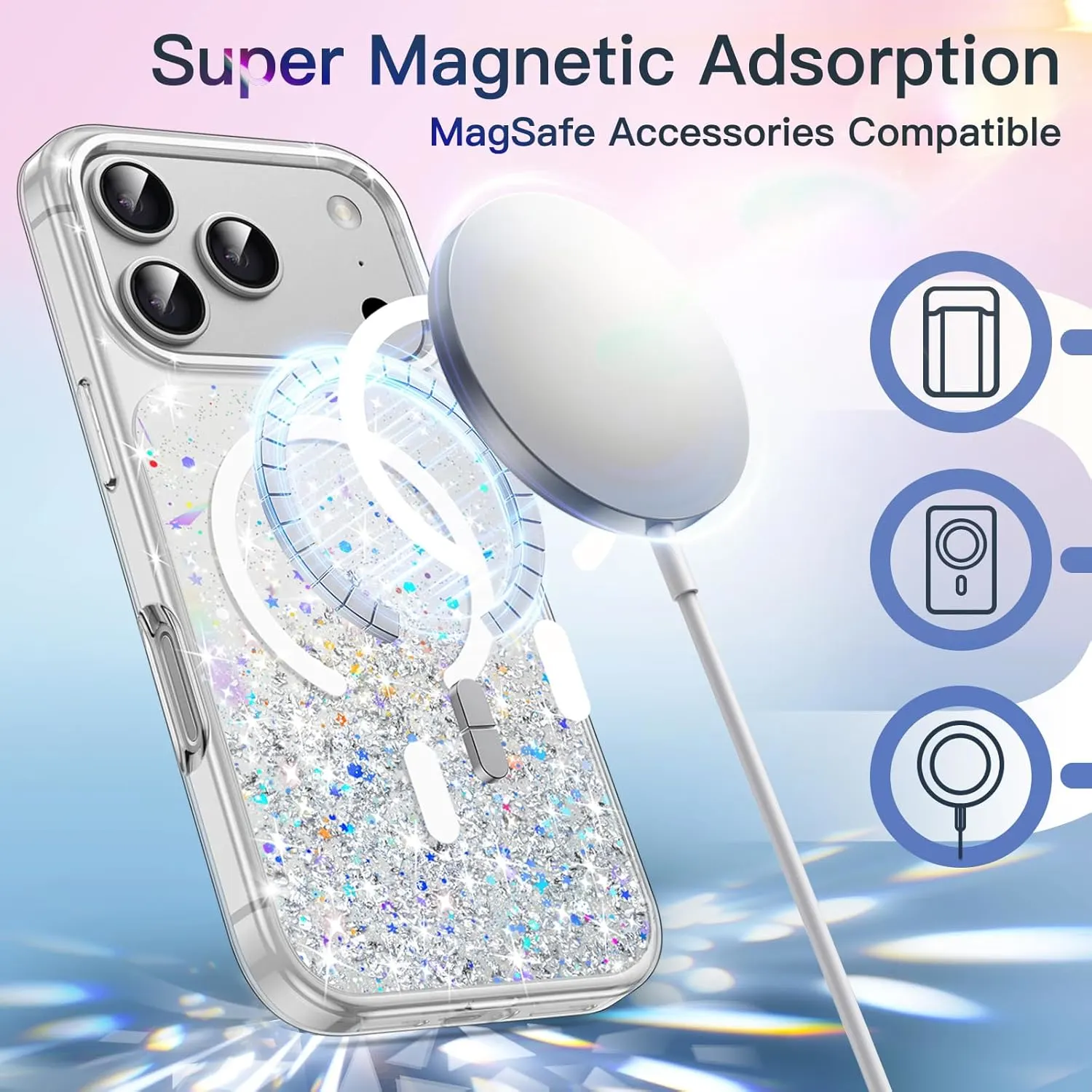 iphone pro max glitter 4