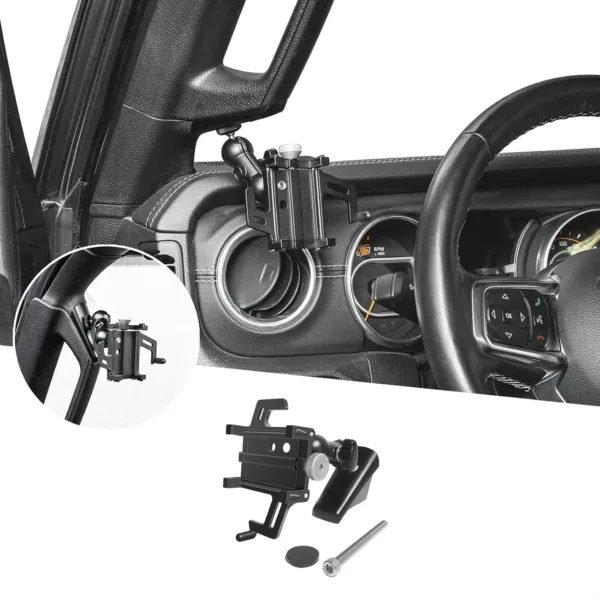 jeep wrangler phone holder 1