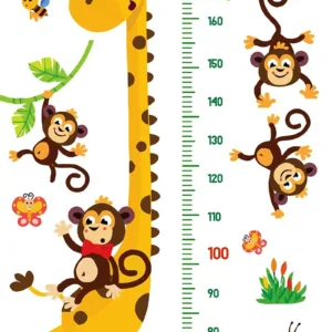 jungle height chart kids 1