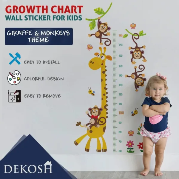 jungle height chart kids 4