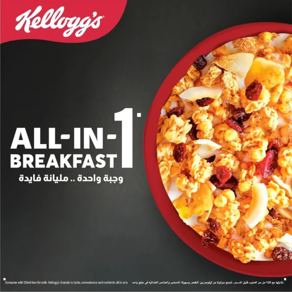 kelloggs granola mixed fruit 5