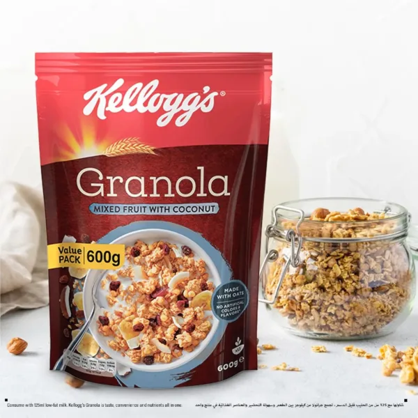 kelloggs granola mixed fruit 6