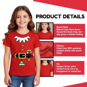 kids christmas elf shirt 4