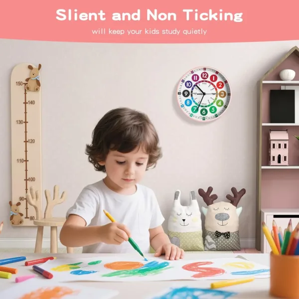 kids learning clock 5