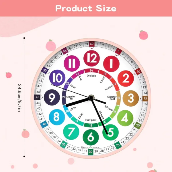 kids learning clock 6