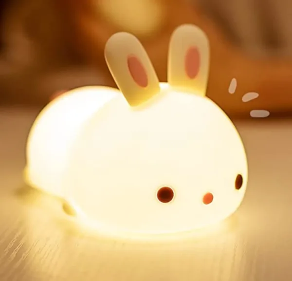 kids night light bunny 1