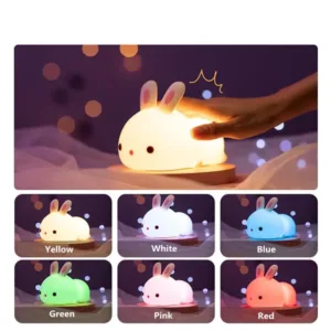 kids night light bunny 7