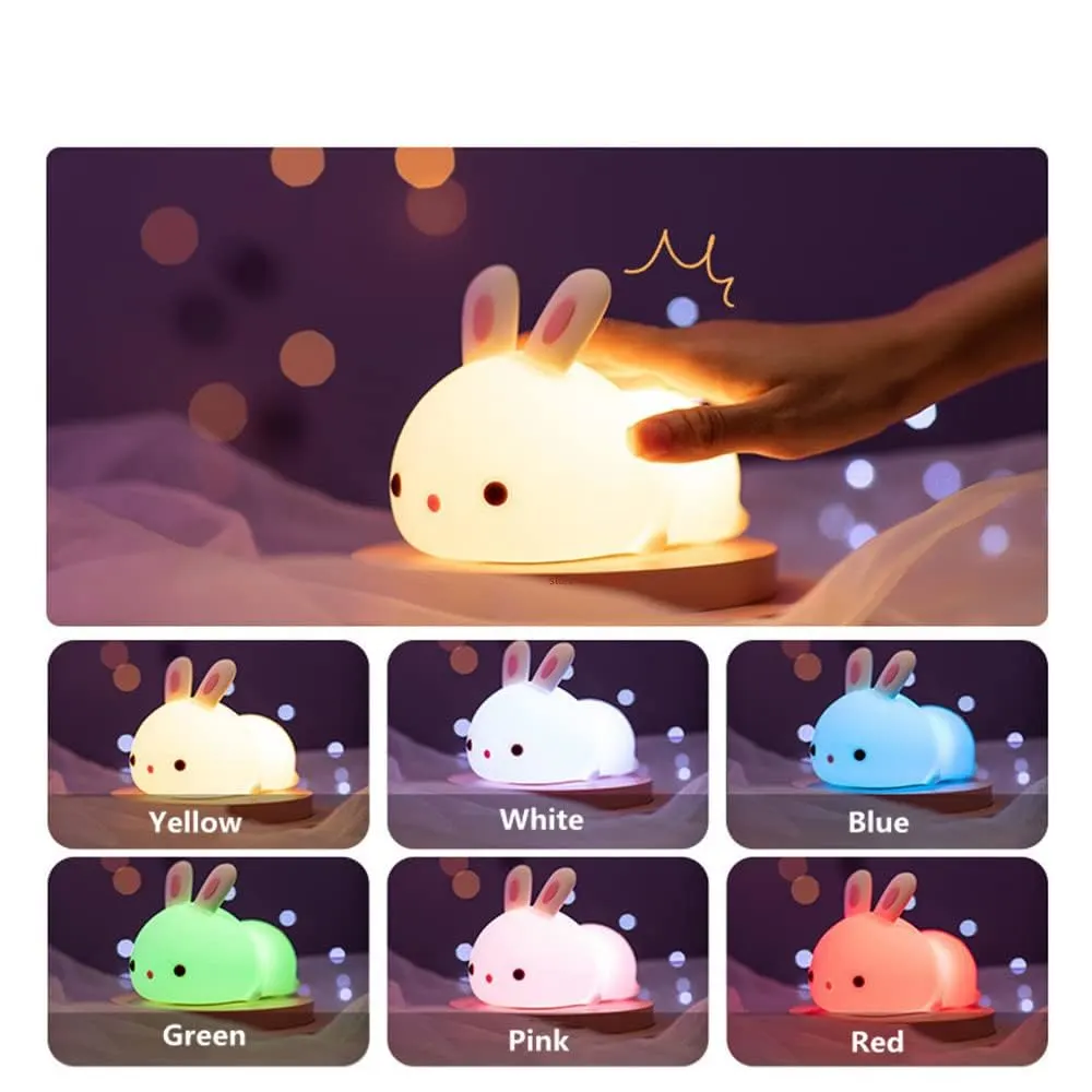 kids night light bunny 7