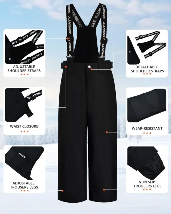 kids ski suit snowsuits 7