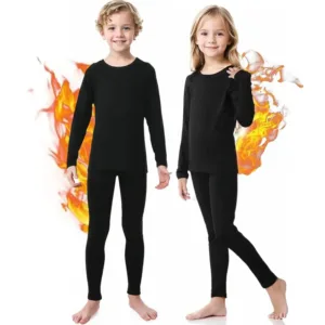 kids thermal underwear set 1