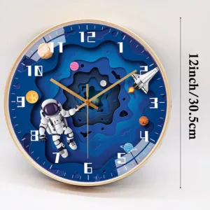 kids wall clock space 4