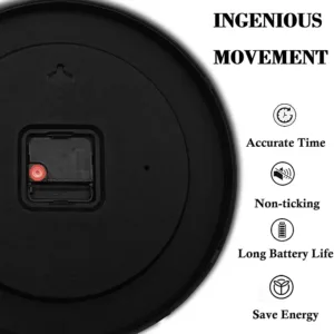 kids wall clock space 7