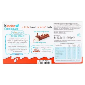 kinder chocolate pack 2