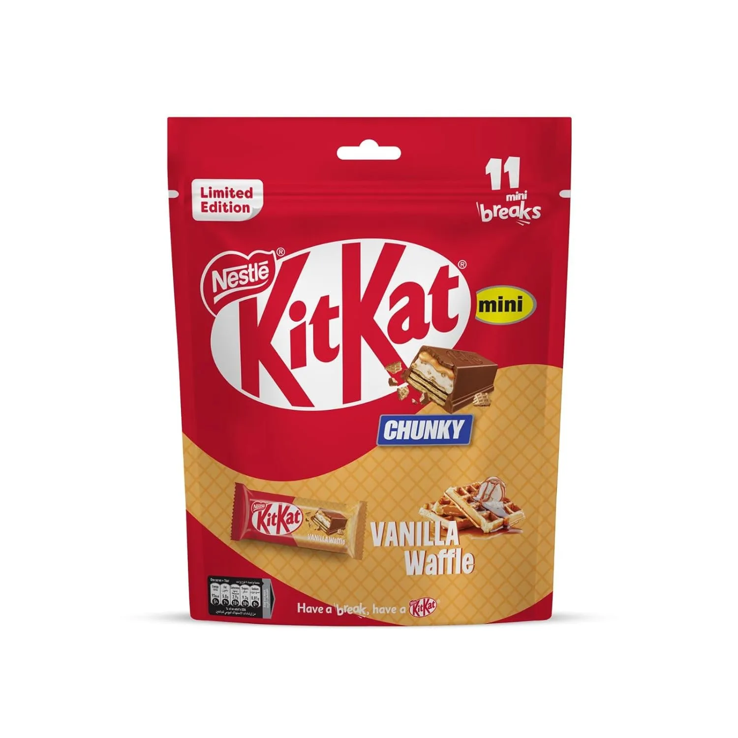 kitkat chunky mini vanilla 1