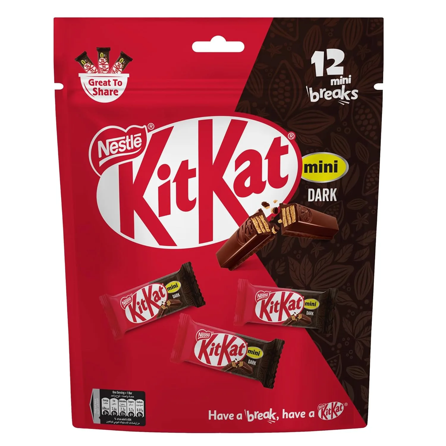 kitkat dark chocolate minis 5