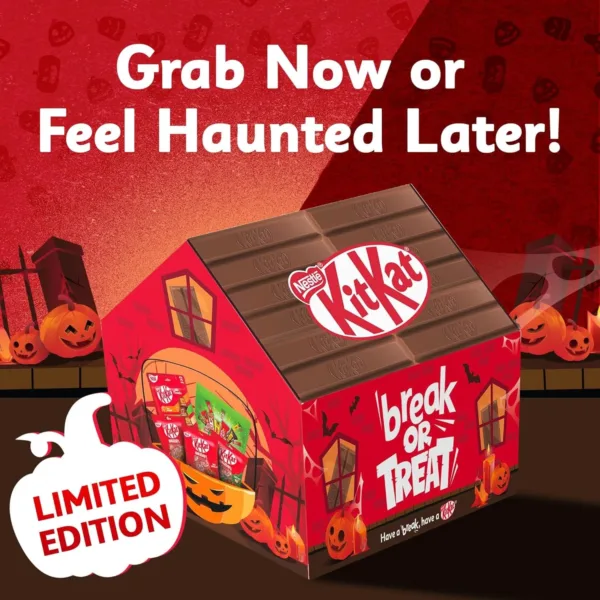 kitkat halloween chocolate house 5