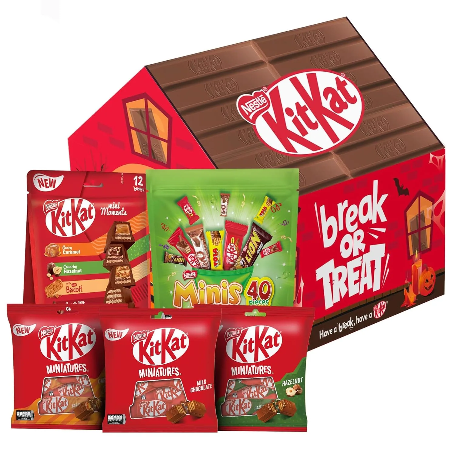 kitkat halloween chocolate house 6