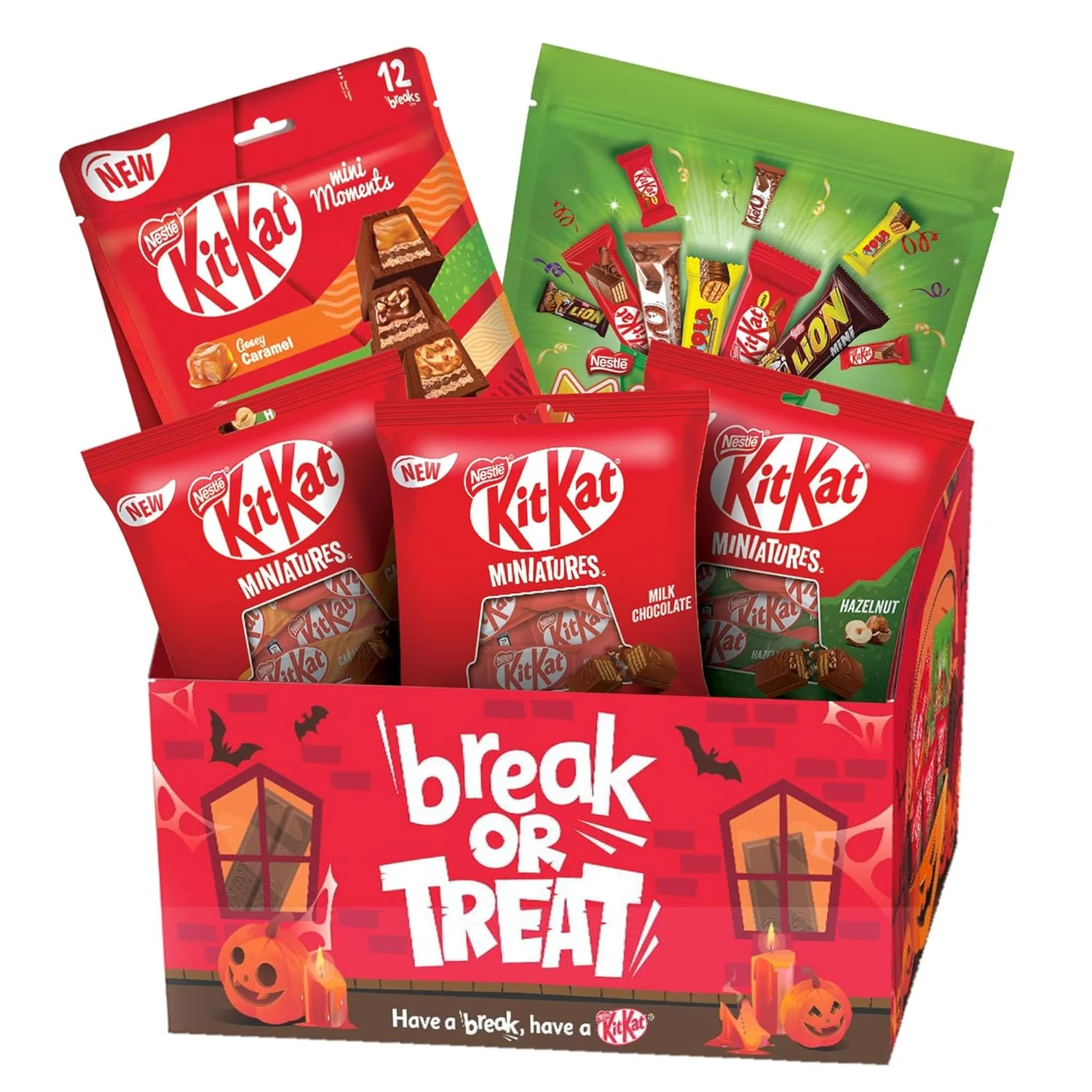 kitkat halloween chocolate house 7