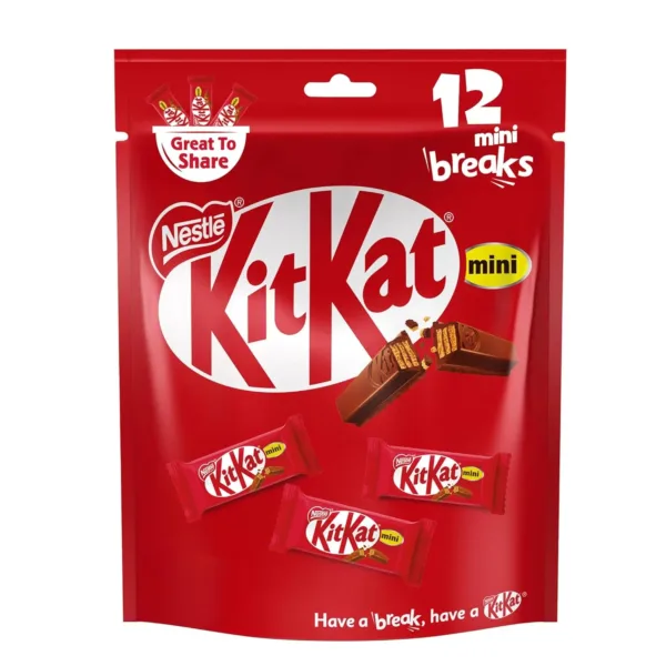 kitkat mini chocolate bag 1