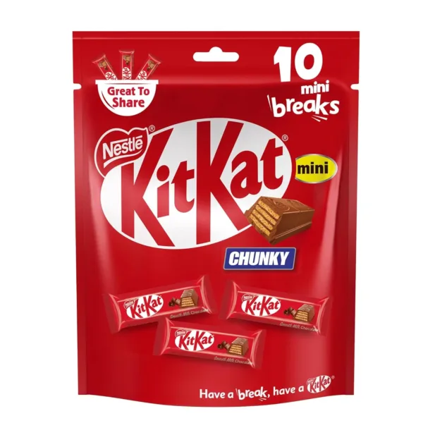 kitkat minis chocolate bars 1
