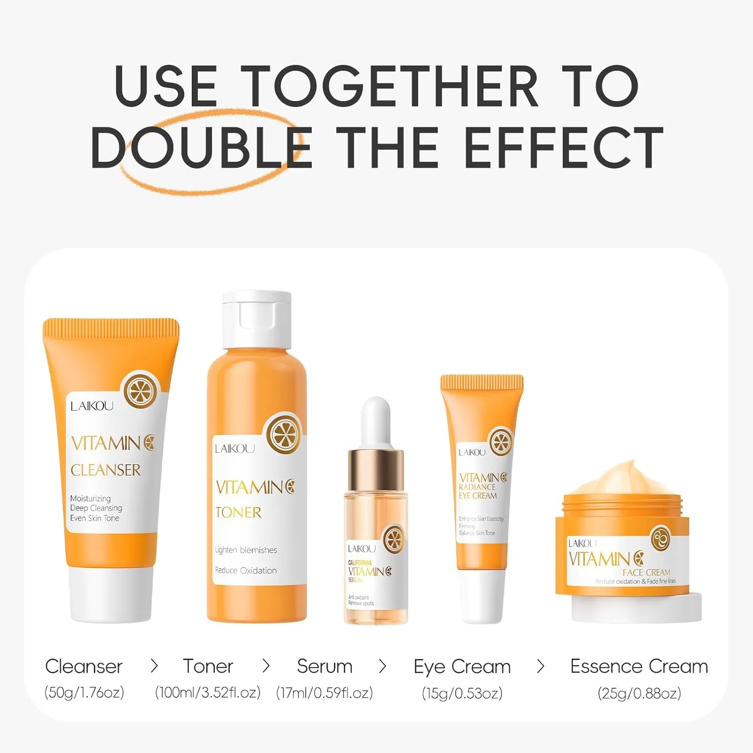 laikou vitamin c set 4