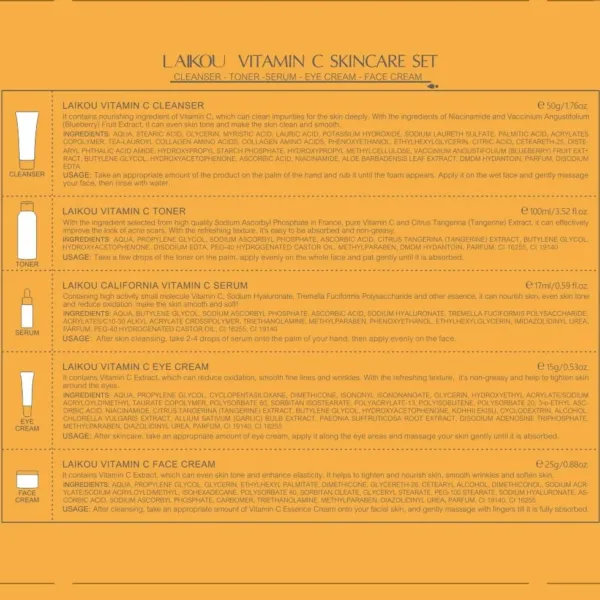 laikou vitamin c set 7